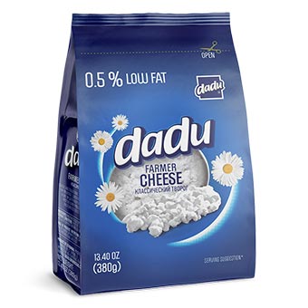 Dadu Farmer Cheese Low Fat 380g