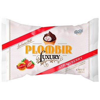 Dadu Bandi Plombir Luxury Strawberry Ice Cream