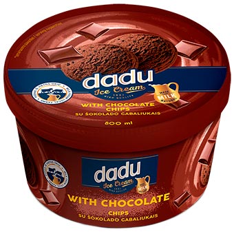 Dadu Chocolate Ice Cream 800ml