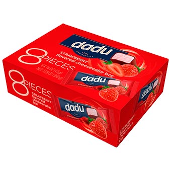 Dadu Family 8-Pack Strawberry Cheesecakes